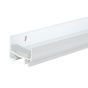 Bas de porte en vinyle blanc et mousse en U avec ailettes en vinyle, 33 3/4"