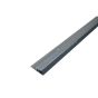 Door Jamb with Aluminum and Ribbed Neoprene - Grey - 2 x 82" + 36"