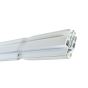 Coupe-froid en vinyle pour porte avec ressorts ajustables, blanc, 2 x 82" + 36"
