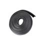 Neoprene Garage Door Bottom - Black - 16'