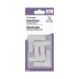 Screen Frame Corner -  7/16"  - White - 4/Pkg