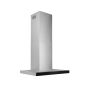 Hotte de cuisine cheminée pyramidale Broan 30 po, puissance maximale de 450 pi³/min, Acier inoxydable avec verre noir