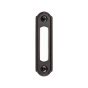 Sonnette de porte, cablé, lumineux, noir
