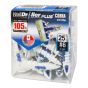 WallDriller PLUS #6 (3.5 mm) Anchors + screws (25)