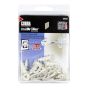 WallDriller Picture Hooks - Small - White (10)