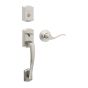 Prescott/Toluca Latch Handles, Satin Nickel
