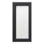 Shed Window - Black - 17" x 35" x 2.5"