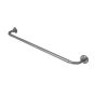 Extensible Metal Curtain Rod Set 48"-86" - Blackout - Silver
