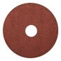 Disques abrasifs en fibre d'oxyde d'aluminium, 4 1/2" x 7/8", grain 80, en vrac