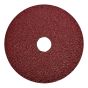 Disques abrasifs en fibre d'oxyde d'aluminium, 5" x 7/8", grain 36, en vrac
