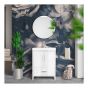 Meuble-lavabo, Smally, 2 portes/1 tiroir, blanc, 24" x 33 1/2"