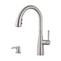 Raya Pull-Out Kitchen Sink Faucet - Stainless Steel