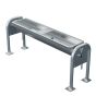 Round Bottom  Trough With Floor Mounts - 72"
