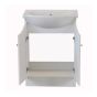 Meuble-lavabo, Priam, 2 portes, blanc, 24"