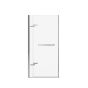 Porte de douche pivotante,  Reveal Sleek, 44-47" x 71 1/2", verre clair, chrome
