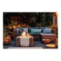 Lanterne solaire en bambou, 8 lm, 27 x 38,9 cm
