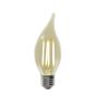 Ampoules DEL Vintage à filament, verre fumé, type C, 40 W, blanc doux, 2/pqt