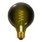 Ampoule DEL Vintage à filament, verre fumé, G40, 40 W, blanc doux