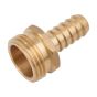 Brass Male Hose Repair - For 3/4" Hose