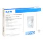 Decorative Wallplate - 1 Gang - Plastic - White - 10/Pkg
