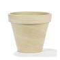 Pot standard en granit, blanc, 20 cm