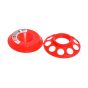 Poultry B4 Plastic Feeder Base - 1 L - Red