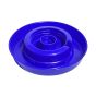 Poultry B4 Plastic Water Fount Base - 1 L - Blue