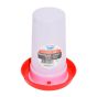 Poultry B4 Plastic Water Fount Base - 1 L - Red