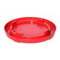 Poultry OB Plastic Feeder Base - 1 Gallon - Red