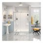 Ensemble de mur de bain, motif chevron, 60" x 36" x 80", 5 morceaux