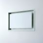 Aria Lite Framed Wall Vent - White - 10" x 14"
