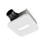 Ventilateur de salle de bain, Roomside, grille CleanCover,  DEL, 80 pi³/min, 0,7 sone