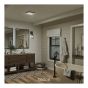 Ventilateur de salle de bain Roomside,  grille CleanCover,  DEL réglable, 80 pi³/min, 0,7 sone