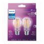 LED Light Bulb - A19 - 8 W - Daylight - 2/Pkg