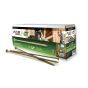 Vis structurale PWR DRIVE CST, Tête plate surdimensionnée, 3/8 po x 12 po, Boite de 50