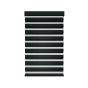 Cordless Zebra Roller Shade - Black - 48" x 72"