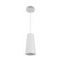 Luminaire suspendu à 1 lumière Beverly, blanc, 4,4"