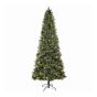 Sapin de Noël, pommes de pin, 600 lumières blanches et multicolores, 9'