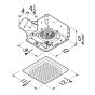 Ventilateur de salle de bain Broan, 110 PCM, 3.0 sones