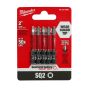SHOCKWAVE Impact  Power Bit - Square Recess #2 - 2" - 5/Pkg