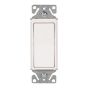 Interrupteur décoratif illuminé, 15 A, 120/277 V, unipolaire