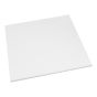 Feuille de plastique, 60 mil x 4' x 8', blanc