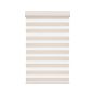 Cordless Zebra Roller Shade with Square Cassette - Linen Effect - 48" x 72"