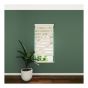 Cordless Zebra Roller Shade with Square Cassette - Linen Effect - 55" x 72"