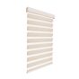 Cordless Zebra Roller Shade with Square Cassette - Linen Effect - 72" x 84"