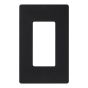 Screwless Wallplate - Claro - Simple - Black