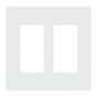 Screwless Wallplate - Claro - Souble - White