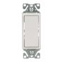Decorative 3-Way Switch, White 15 A, 120/277V/AC