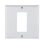 Plaque murale DDFT en acier, blanc
