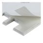 Wall Mosaic -  Siberia - White - Marble - 11 8/9" x 9 5/9" x  1/5"